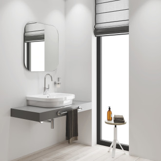Vysoká umyvadlová baterie Grohe Eurosmart New s řetízkem chrom 23743003