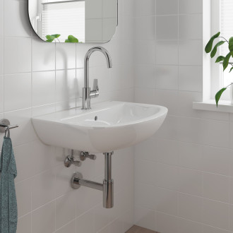 Vysoká umyvadlová baterie Grohe BauEdge  s výpustí chrom 23760001