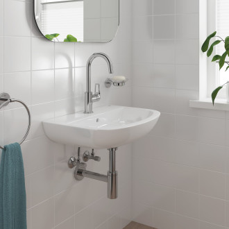 Vysoká umyvadlová baterie Grohe BauLoop s clic-clacem chrom 23891001