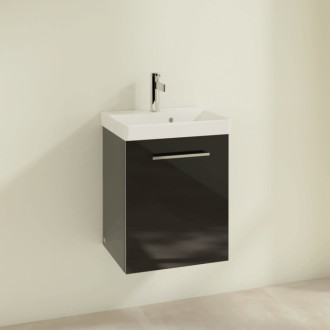 Villeroy & Boch, Avento skříňka pod umyvadlo 430 x 514 x 352 mm, Crystal Black