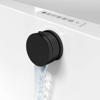 Vanový automat Polysan černá plast 71685B