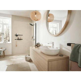 Polička Hansgrohe WallStoris matná černá 27913670