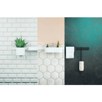 Víko k poličce Hansgrohe WallStoris matná bílá 27925700