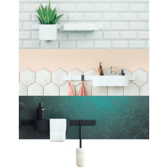 Víko k poličce Hansgrohe WallStoris matná bílá 27925700
