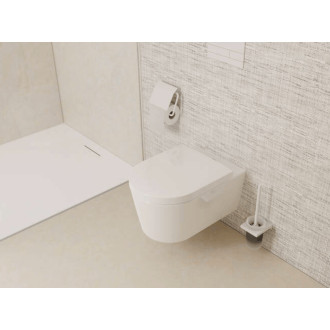 Wc štětka Hansgrohe AddStoris matná bílá 41752700