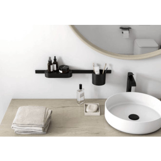 Sada doplňků Hansgrohe WallStoris matná černá 27968670