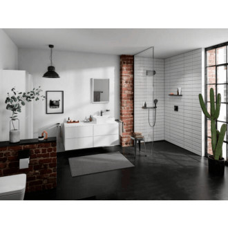 Držák toaletního papíru Hansgrohe AddStoris matná černá 41753670