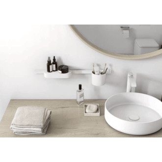 Sada doplňků Hansgrohe WallStoris matná bílá 27968700