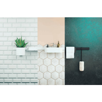 Polička Hansgrohe WallStoris matná černá 27912670