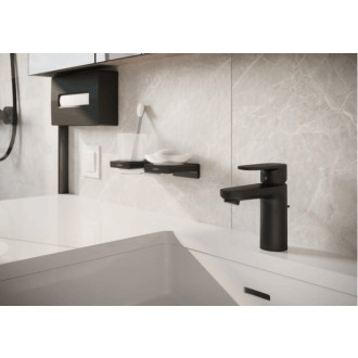 Zásobník na hygienické sáčky Hansgrohe AddStoris matná černá 41774670