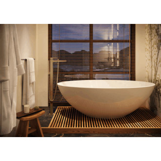 Držák ručníků Hansgrohe AddStoris kartáčovaný bronz 41747140