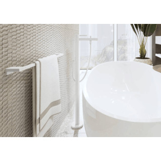 Držák ručníků Hansgrohe AddStoris matná bílá 41747700