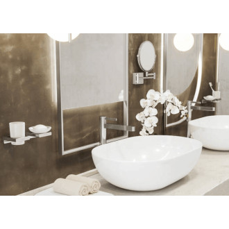 Kosmetické zrcátko Hansgrohe AddStoris sklopné chrom 41791000