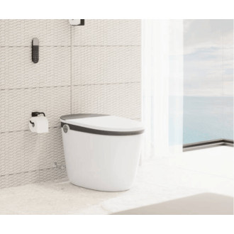 Držák toaletního papíru Hansgrohe AddStoris matná černá 41771670