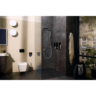 Polička Hansgrohe XtraStoris Original s rámem matná černá 56057670