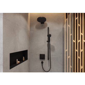 Polička Hansgrohe XtraStoris Original s rámem matná černá 56067670