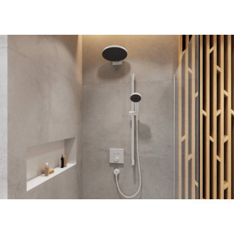 Polička Hansgrohe XtraStoris Original s rámem matná bílá 56067700