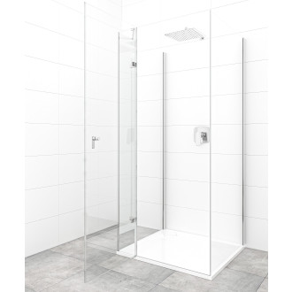U-kabina obdélník 120x80 cm Huppe Strike New SIKOKHU12080TCRL