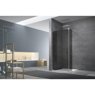 Walk-in 97x200(pouze sklo), Easy clean SATBWI100KSROZPA