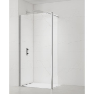 Walk-in 97x200(pouze sklo), Easy clean SATBWI100PRROZ