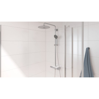 Sprchový systém Grohe Vitalio Joy na stěnu s termostatickou baterií chrom 26403002