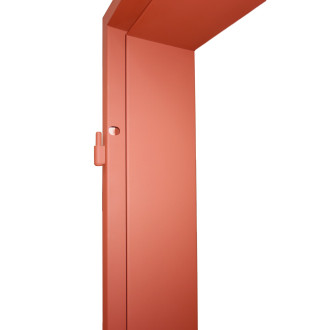 Zárubeň ocelová pro zazdění  Naturel 90cm pro tloušťku stěny 10cm levá ZAR10B390L