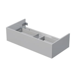 Koupelnová skříňka pod umyvadlo na desku Naturel Ratio 100x29,6x50 cm šedá lesk ND1001Z26PU.A2736