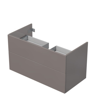 Koupelnová skříňka pod umyvadlo na desku Naturel Ratio 100x59,6x50 cm basalto lesk ND1002Z56PU.A2496