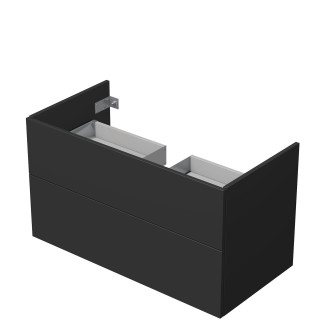 Koupelnová skříňka pod umyvadlo na desku Naturel Ratio 100x59,6x50 cm antracit mat ND1002Z56PU.A3396