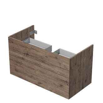 Koupelnová skříňka pod umyvadlo na desku Naturel Ratio 100x59,6x50 cm dub Wellington ND1002Z56PU.D370