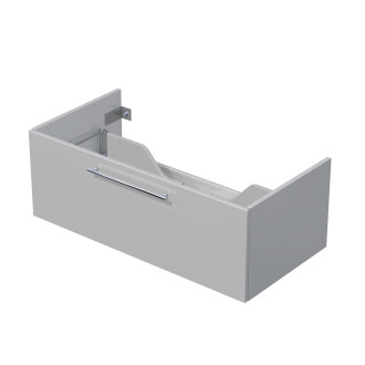 Koupelnová skříňka pod umyvadlo na desku Naturel Ratio 100x39,6x50 cm šedá lesk ND1001Z36.A2736