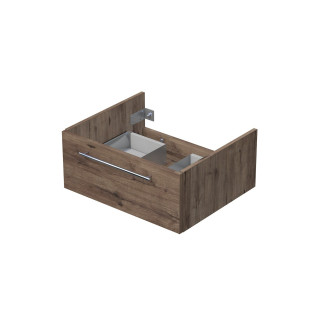 Koupelnová skříňka pod umyvadlo na desku Naturel Ratio 60x29,6x50 cm dub Wellington ND601Z26.D370