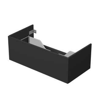 Koupelnová skříňka pod umyvadlo na desku Naturel Ratio 100x39,6x50 cm antracit mat ND1001Z36PU.A3396