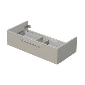 Koupelnová skříňka pod umyvadlo na desku Naturel Ratio 100x29,6x50 cm kašmír lesk ND1001Z26.A3026