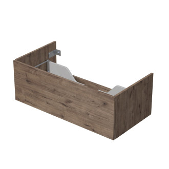 Koupelnová skříňka pod umyvadlo na desku Naturel Ratio 100x39,6x50 cm dub Wellington ND1001Z36PU.D370