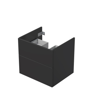 Koupelnová skříňka pod umyvadlo na desku Naturel Ratio 60x59,6x50 cm antracit lesk ND602Z56PU.A0076