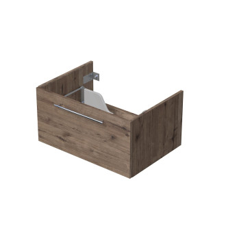 Koupelnová skříňka pod umyvadlo na desku Naturel Ratio 70x39,6x50 cm dub Wellington ND701Z36.D370