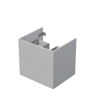 Koupelnová skříňka pod umyvadlo na desku Naturel Ratio 60x59,6x50 cm šedá lesk ND602Z56PU.A2736