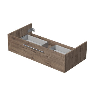 Koupelnová skříňka pod umyvadlo na desku Naturel Ratio 100x29,6x50 cm dub Wellington ND1001Z26.D370