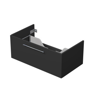 Koupelnová skříňka pod umyvadlo na desku Naturel Ratio 90x39,6x50 cm antracit mat ND901Z36.A3396