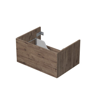 Koupelnová skříňka pod umyvadlo na desku Naturel Ratio 70x39,6x50 cm dub Wellington ND701Z36PU.D370
