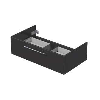 Koupelnová skříňka pod umyvadlo na desku Naturel Ratio 90x29,6x50 cm antracit lesk ND901Z26.A0076