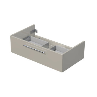 Koupelnová skříňka pod umyvadlo na desku Naturel Ratio 90x29,6x50 cm kašmír lesk ND901Z26.A3026