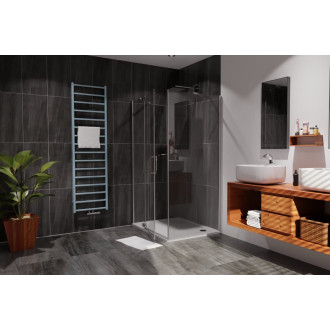 Radiátor kombinovaný Isan Fresh 114x40 cm černý samet DFRE11400400SM51