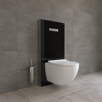 Sanitární modul VitrA Vitrus pro závěsné WC černý 770-5761-01