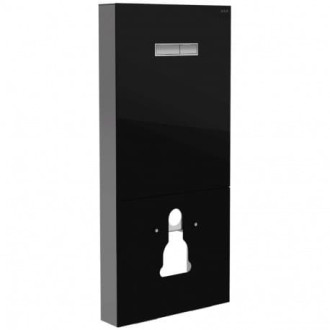 Sanitární modul VitrA Vitrus pro závěsné WC černý 770-5761-01