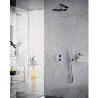 Sprchová baterie Paffoni Light včetně podomítkového tělesa chrom LIQ013CR