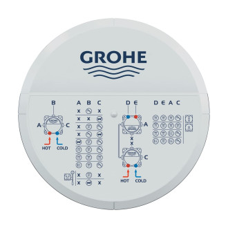 Podomítkové těleso Grohe Rapido SmartBox bez baterie 35604000