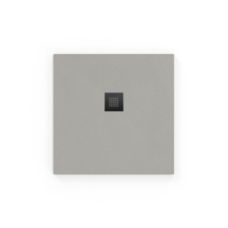 vanička litý mr., 90x90, šedá SATALEK90QS