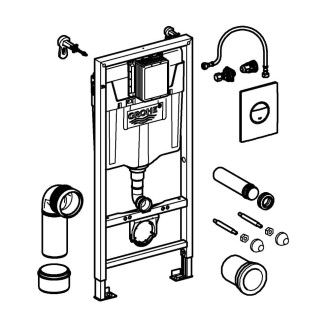 Sada 3 v 1 Grohe Solido 38832000